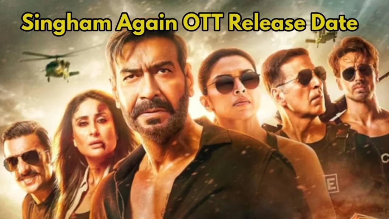 Singham Again OTT Release: When and Where to Watch Ajay Devgn's Film Online 